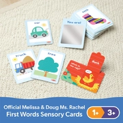 Melissa & Doug Ms Rachel First Words Sensory Cards