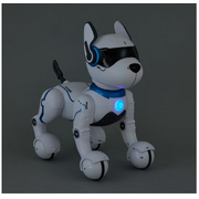 Large View Ziggy Robo Dog Blue Interactive Toy
