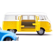 Siku 2542 Die-Cast Vehicle VW T1 Samba with Transport Trailer and VW Beetle 1:50 Scale