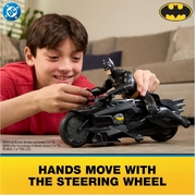 DC Batman Batcycle RC with Batman Figure Remote Control Vehicle