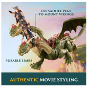 How To Train Your Dragon Hideous Zippleback and Ruffnut & Tuffnut Action Figure Set