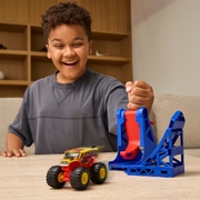 Monster Jam Smash & Bash Playset Classroom Crusher Crash Course
