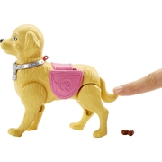 Barbie Walk and Potty Pup with Blonde Doll