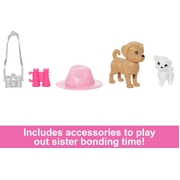 Barbie and Stacie To The Rescue Doll Set with 2 Pet Dogs & Accessories