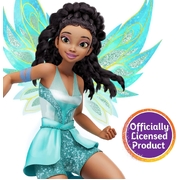 Winx Club Aisha Fairy 10.5" Fashion Doll with Glitter Outfit and Removable Wings