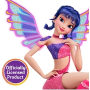 Winx Club Musa Fairy 10.5" Fashion Doll with Glitter Outfit and Removable Wings