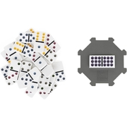 Cardinal Classic Double Nine Dominoes Set in Storage Tin