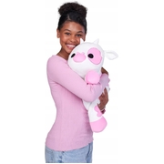 Zuru Hug a Lumps Soft Weighted Medium Plush (Series 2) - Clover The Cow