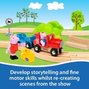 Brio Peppa Pig Train Set 18 pieces 36123