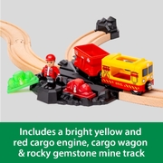 Brio World Cargo Gemstone Train Set 14 pieces 36130