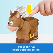 Fisher-Price Little People Disney Pixar Toy Story Bobbin' Bullseye & Jessie