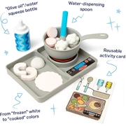Melissa & Doug Water WOW! Simmer & Stir Stove Top Play Set