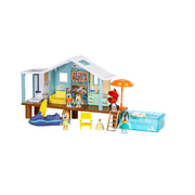 Bluey Ultimate Beach Cabin Playset