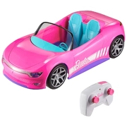 Hot Wheels RC Barbie Convertible 2 Dolls JJT78