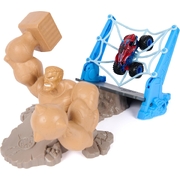 Marvel Monster Jam The Amazing Spider-Man Sandman City Battle Playset 1:64 Scale