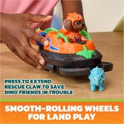 PAW Patrol: The Dino Movie Vehicle Zuma Dino Rescue Hovercraft