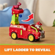 PAW Patrol: The Dino Movie Vehicle Marshall Dino Rescue Firetruck