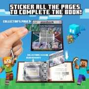 Sticki Rolls Minecraft Collectors Book & Wristband Set