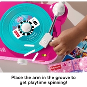 Fisher-Price Barbie Record Player Musical Toy Pretend Play