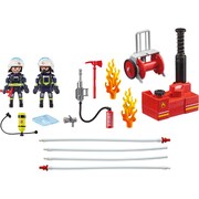 Playmobil City Action Fire Brigade With Water Pump