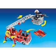 Playmobil City Action Fire 9463 Fire Engine With Ladder
