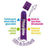 Little Brian Paint Sticks Metallic (12 Pack)