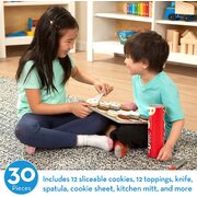 Melissa & Doug Wooden Slice and Bake Cookie Set Playset