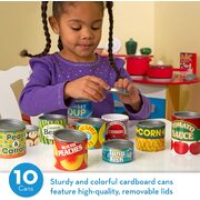 Melissa & Doug 10 Peices Grocery Cans 