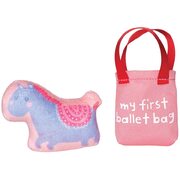 Wee Baby Stella Tiny Ballerina Set Peach Soft Baby Doll