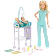 Barbie Medical Careers Pediatrician Baby Doctor Doll & Playset