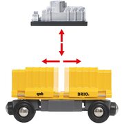 Brio World Three-Wagon Cargo Train 7pc 33982