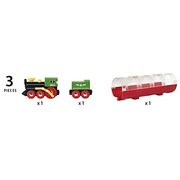 Brio World Steam Train & Tunnel 3pc 33892
