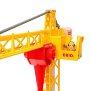 Brio World Light Up Construction Crane 5pc 33835