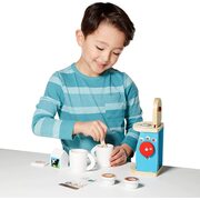 Melissa & Doug Wooden Brew & Serve Coffee Set