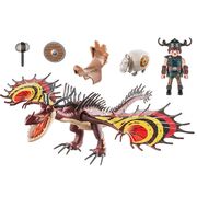 Playmobil How to Train your Dragon Racing: Snotlout and Hookfang 14pc Playset 70731