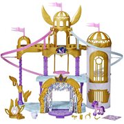My Little Pony A New Generation Movie Royal Racing Zipline Princess Petals & Cloudpuff Playset