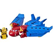 Transformers Optimus Prime Jumbo Jet Wing Racer 