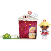 Lalaloopsy Littles Doll Comet Starlight with Pet Bookworm, 7" Astronaut doll