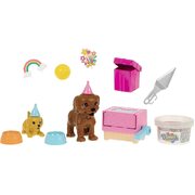 Barbie Puppy Party Blonde Doll Playset