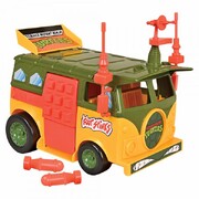 TMNT Teenage Mutant Ninja Turtles Classic Turtle Party Wagon Mutant Attack Van Playset