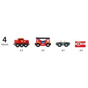 Brio World Rescue Firefighting Train 4pc 33844