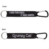 Gund Grumpy Cat Mini Plush 4" Meme Lanyard