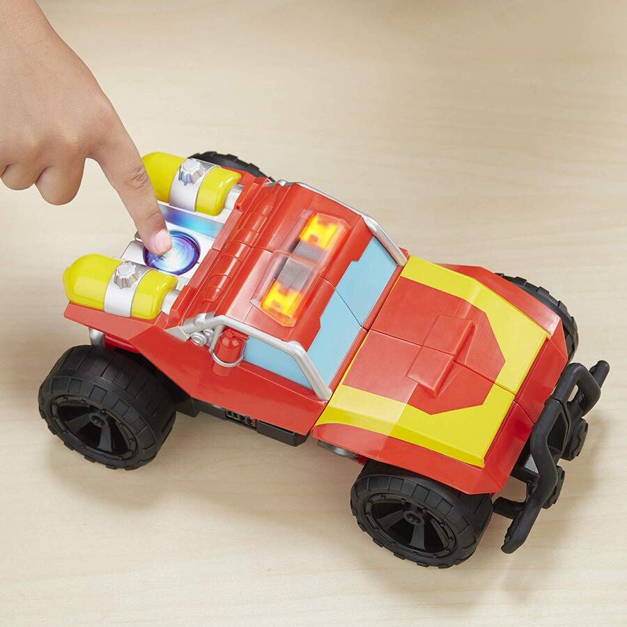 playskool heroes transformers rescue bots academy electronic hot shot