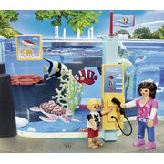 Playmobil Family Fun Day at the Aquarium 129pc 70537