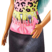 Barbie You Can Be Anything Makeup Artist Doll With Teal Hair HKT66