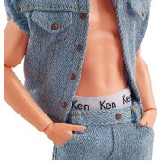 Barbie the Movie Collectible Ken Doll Wearing Denim Matching Set HRF27