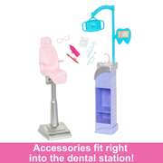 Barbie Careers Dentist Doll Playset With Accessories Blonde HKT69