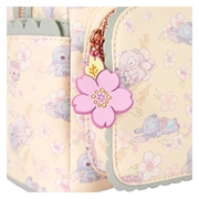 Loungefly Disney Stitch & Angel Cherry Blossom All-Over Print Mini Backpack