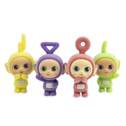 Teletubbies - 2.5'' Flocked Collectible Figure (Flocked Laa-Laa)