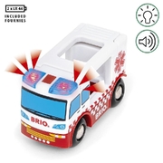 Large View Brio World Rescue Ambulance 4pc 36035